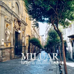 Bed & Breakfast Miluar - Centro Storico - Lungo La Via Della Musica, Naples